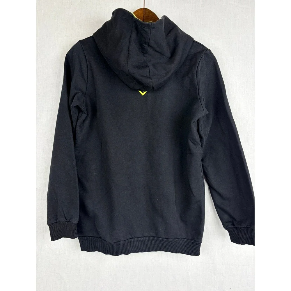LC Waikiki Boys 11Y Black‎ Dont Give Up Graphic Hoodie Neon Yellow  Pullover